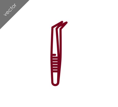 cımbız düz simgesi