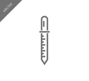 Ölçek damlalık simgesini