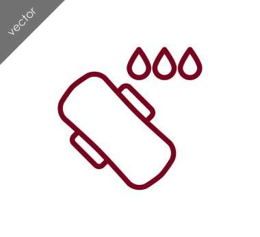 Sıhhi peçete simgesi