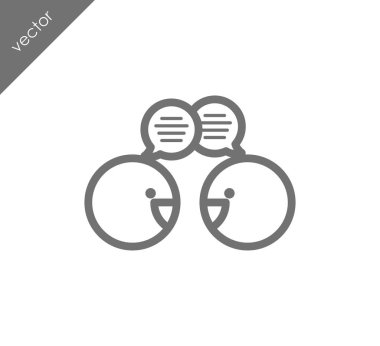 Sohbet simgesi tasarım