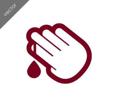 yaralı parmak simgesi