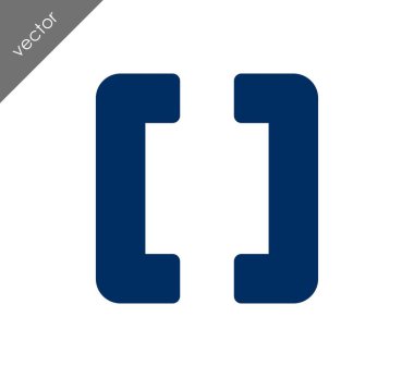 Köşeli ayraç simgesi kodlama