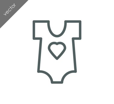 Bebek giysileri simgesi