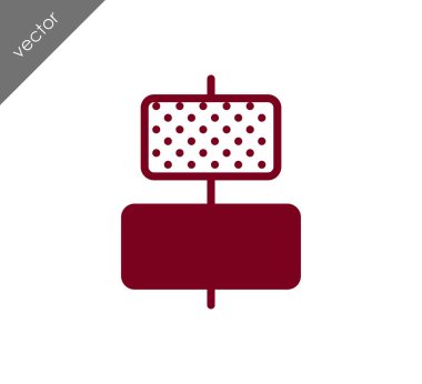 Yatay hizalama nesnelerin Merkez kutsal kişilerin resmi