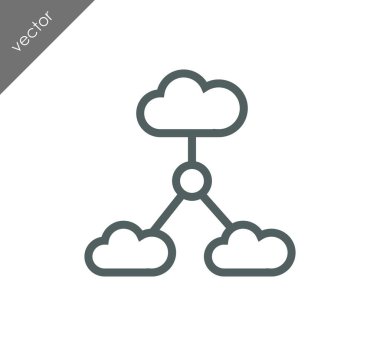 depolama bulut simgesi