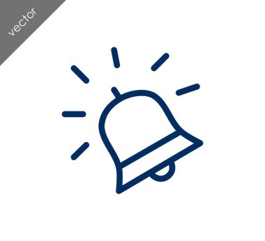 Uyarı zil simgesini