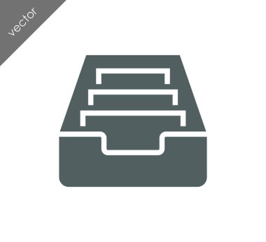 Arşiv kutusu simgesi