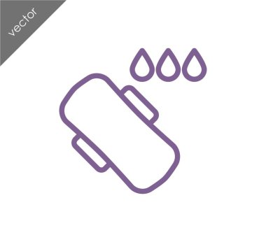 Sıhhi peçete simgesi