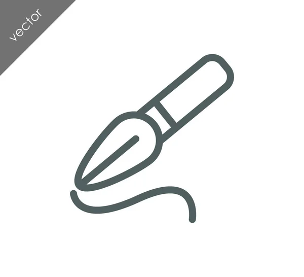 Pen verankeringspictogram — Stockvector