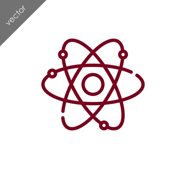 Science atom icon — Stock Vector