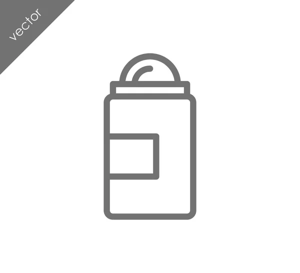 Conception de l'icône bouteille — Image vectorielle