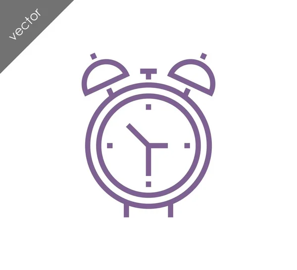Väckarklocka ikon — Stock vektor