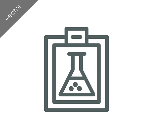 Test tube icon — Stock Vector