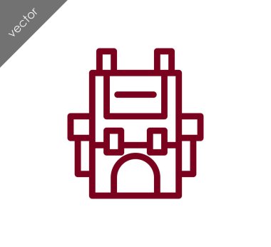 Sırt çantası simgesini