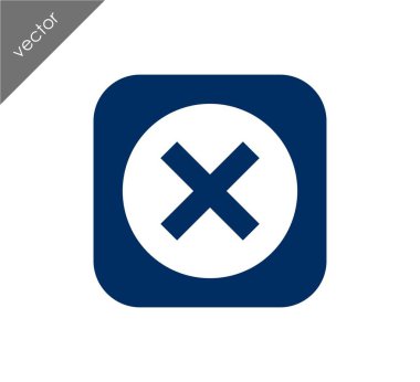 Silme işareti simgesi