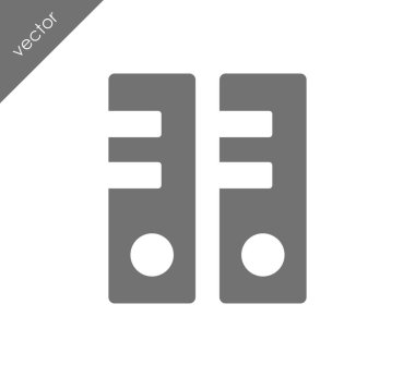 Arşiv klasörü kutusu simgesi