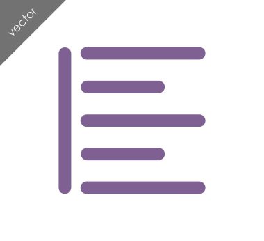 Yazı tipi simgesi Hizala