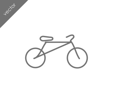 Bisiklet basit simgesi