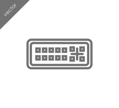 DVI bağlantı noktası simgesi