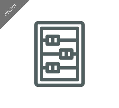 abaküs simge tasarlamak