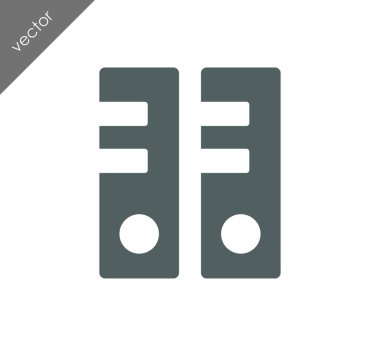 Arşiv klasörü kutusu simgesi