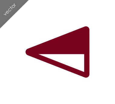 sol navigasyon ok simgesi