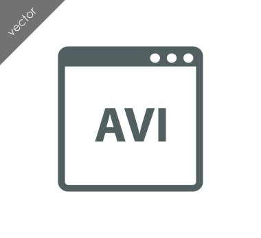 AVI dosya simgesini
