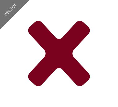 Silme işareti simgesi