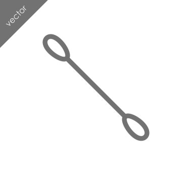 Pamuklu çubukla simgesi