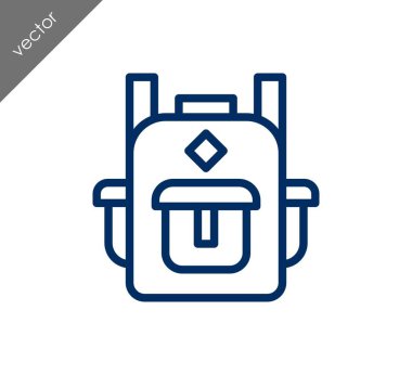 Sırt çantası simgesini