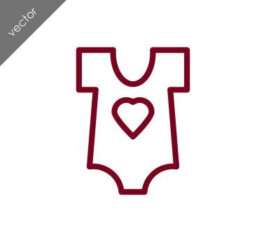 Bebek giysileri simgesi