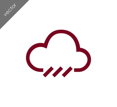 Fırtına bulutu simgesi