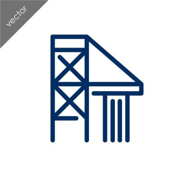 inşaat vinç simgesi