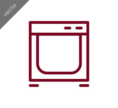 Kurutma makinesi simgesini