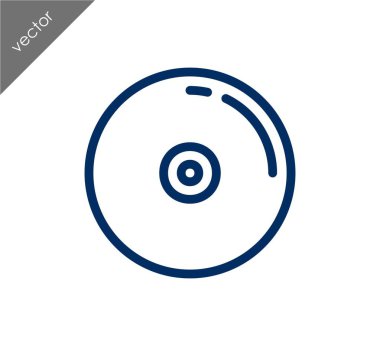 CD disk simgesine