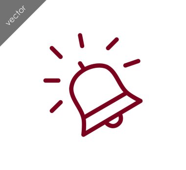 Uyarı zil simgesini