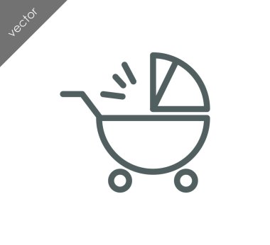 bebek arabası simgesi