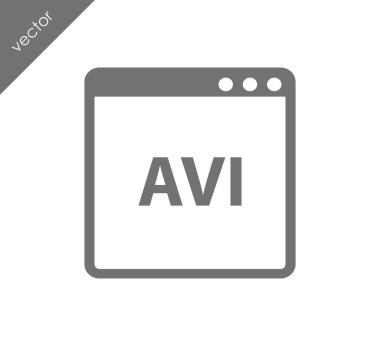 AVI dosya simgesini