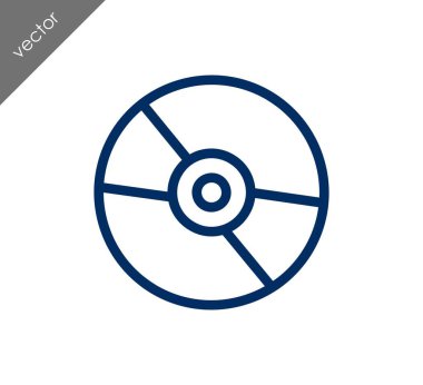 CD disk simgesine