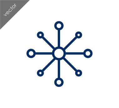 Basit ağ simgesini.