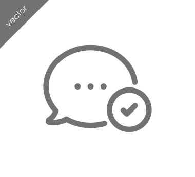 Teyit edilen sohbet simgesi