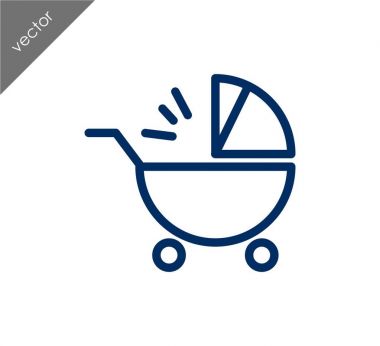 bebek arabası simgesi