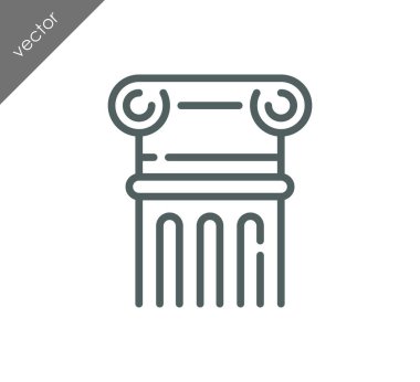 Antik sütun simgesi