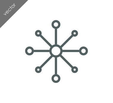 Basit ağ simgesini.