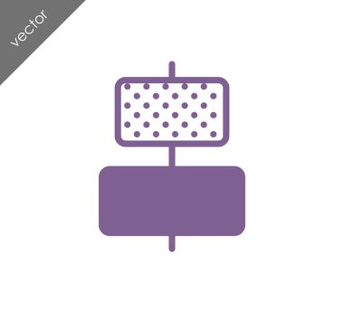 Yatay hizalama nesnelerin Merkez kutsal kişilerin resmi