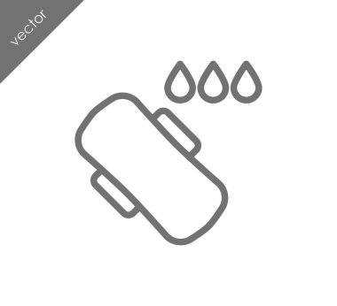 Sıhhi peçete simgesi