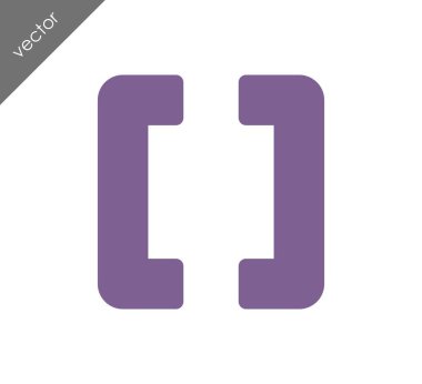 Köşeli ayraç simgesi kodlama