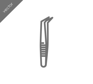 cımbız düz simgesi