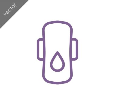 Sıhhi peçete simgesi