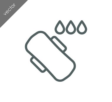 Sıhhi peçete simgesi